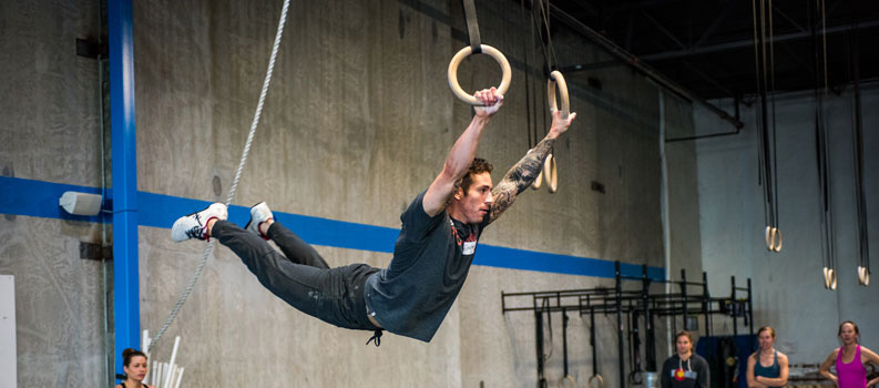Gymnastics training for the 2016 Games
